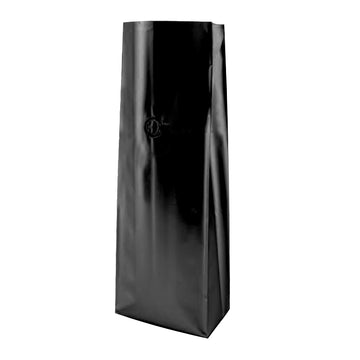 Busta di plastica sigillata nera